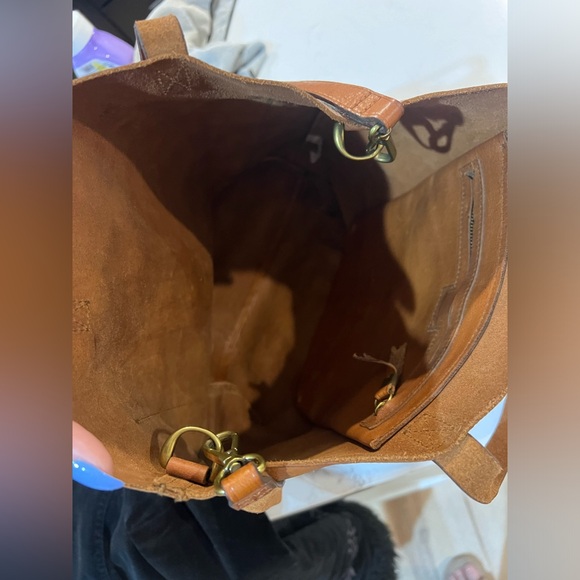 Madewell The Medium Transport Tote English Saddle Leather - Picture 6 of 6
